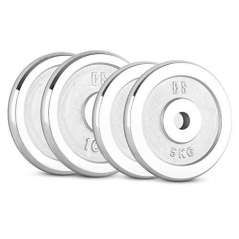 Pesa Disco Para Mancuerna - Cromado Gym