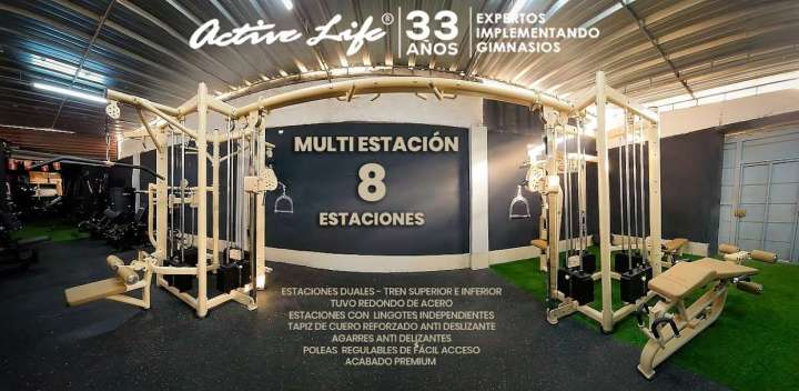MULTIESTACION 8 ESTACIONES FIT 50