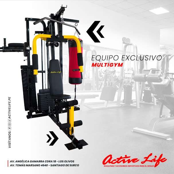 Multiestacion HOME 300 - SACO BOX -DOMINADAS -TABLA ABDOMINAL