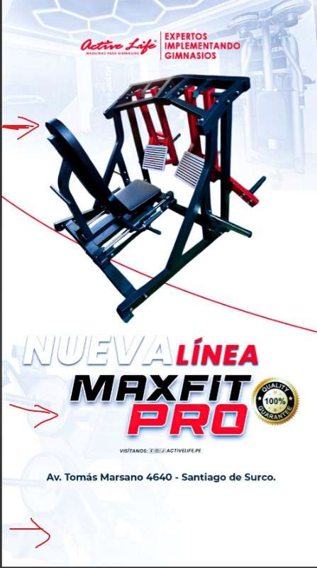 PRENSA UNILATERAL MAXFIT
