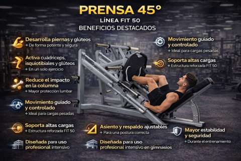 PRENSA 45° FIT 50