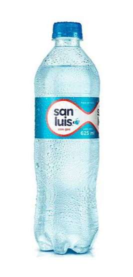 Agua mineral con gas 650 ml