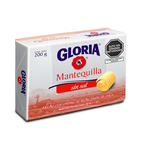 Mantequilla sin sal 200 gr